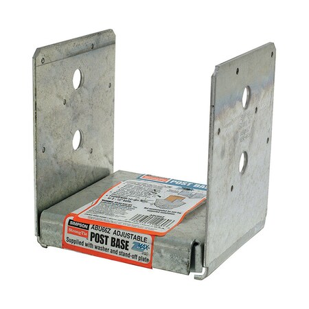 Simpson Strong-Tie Post Base Zmax Abu66Z ABU66Z